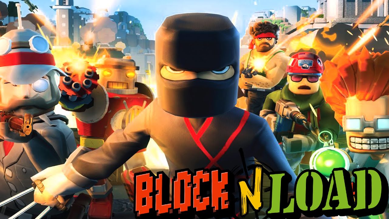 NAJPOTĘŻNIEJSZY NINJA W GALAKTYCE - Block n Load - DARMOWA GRA NA STEAM