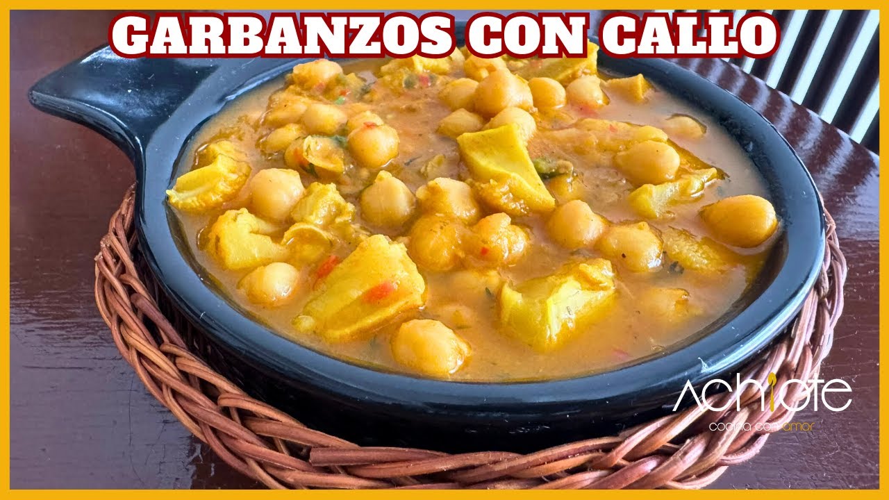 Rescata esta RECETA TRADICIONAL: GARBANZOS CON CALLO | Increíblemente deliciosos