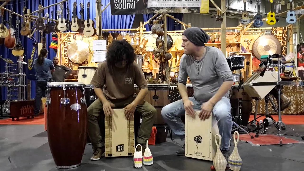 Cajon jam with Shango Dely & Kornel Mogyoro part 1