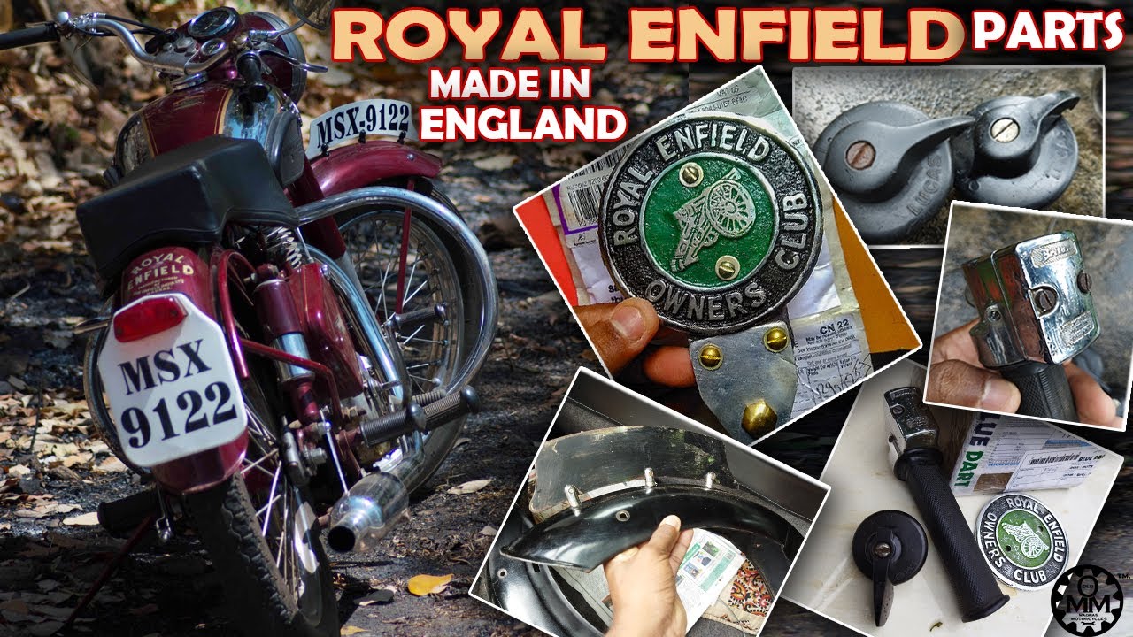 ROYAL ENFIELD MADE IN ENGLAND PARTS