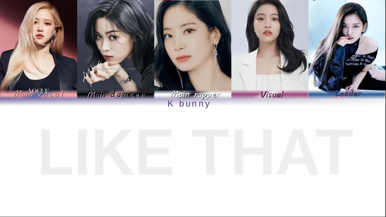 [REQUESTED] Like that BABYMONSTER your girl group (5 members)