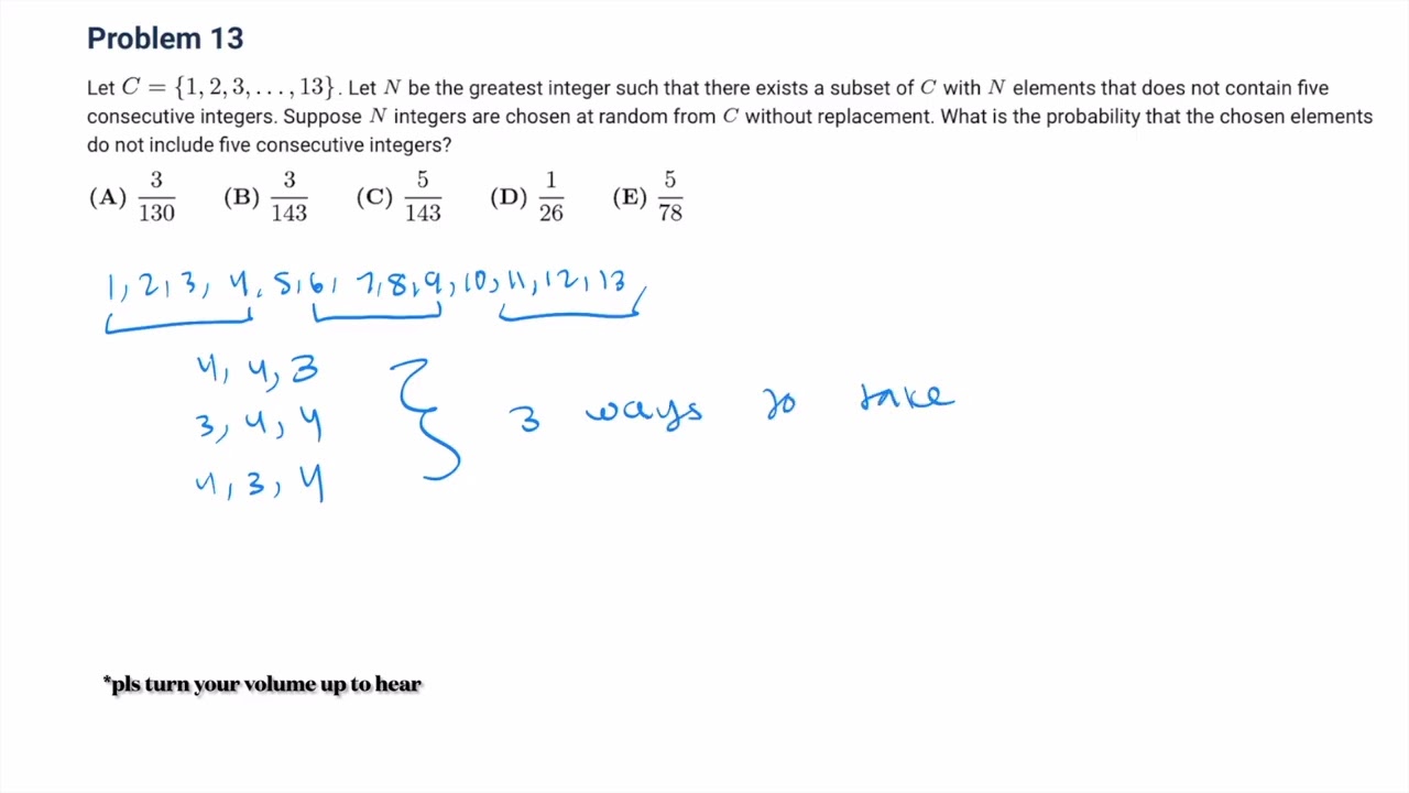 Problem 13: AMC12A 2025