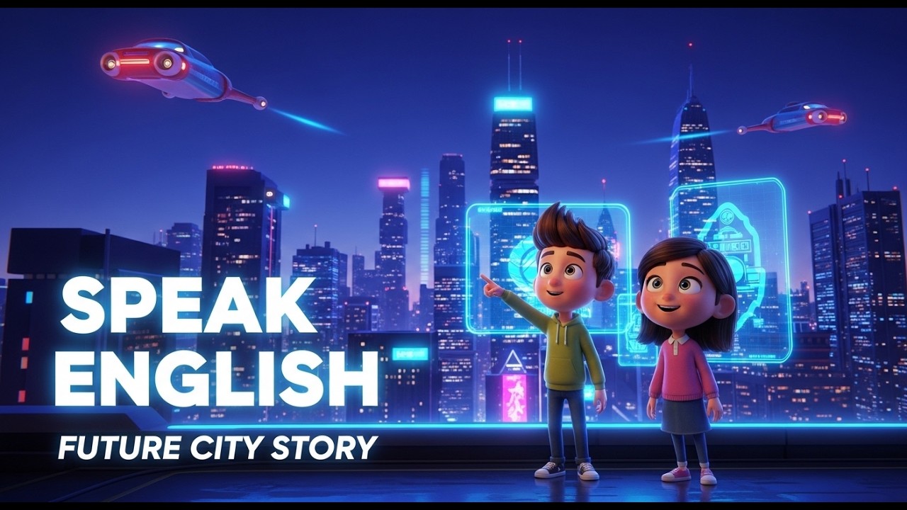 English Speaking Practice |English Speaking Secrets REVEALED in a Futuristic World