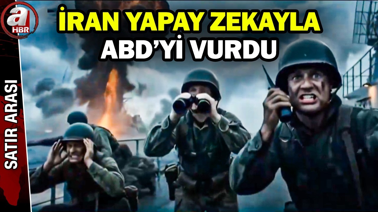 İran yine yapay zekayla ABD'yi vurdu! İran böyle mi saldıracak? | A Haber