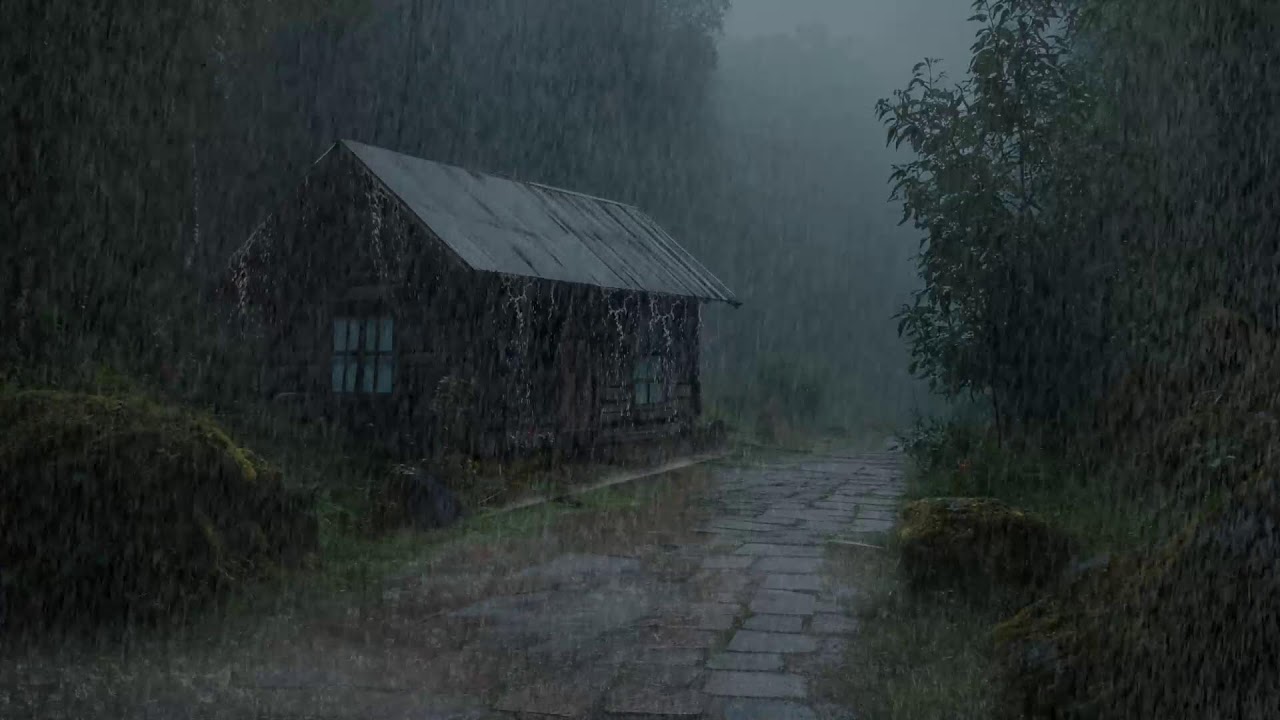 Rain ambience improving mood balance calming your mind and helping peaceful sleep easily