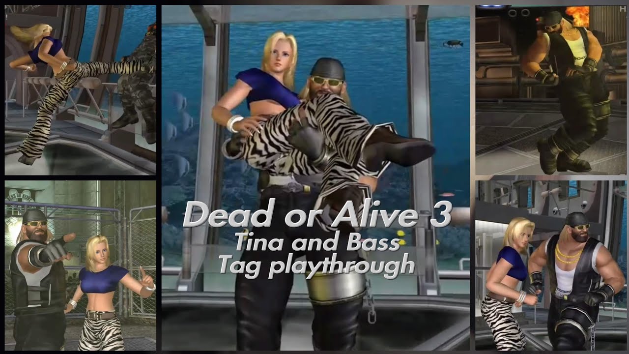 I Still Love DOA3. Tina and Bass Tag Playthrough