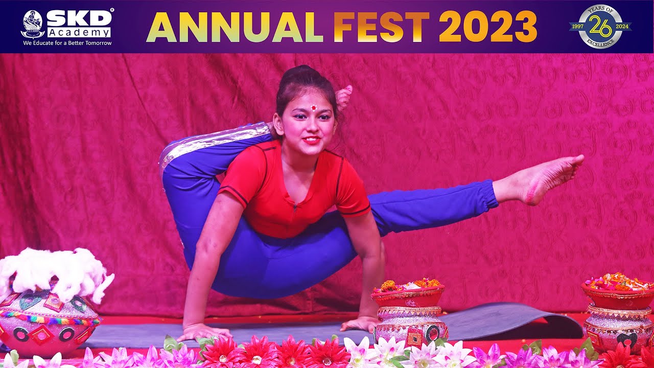 Yoga Natyam | Annual Fest 2023 | SKD Academy ISC Branch