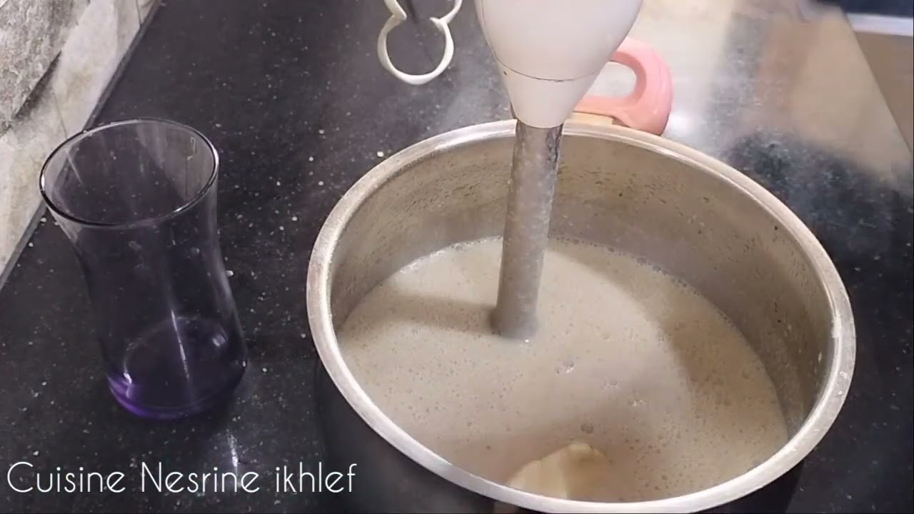 حساء الدجاج بالكريمة السائلة والجبن soupe de volaille 😍