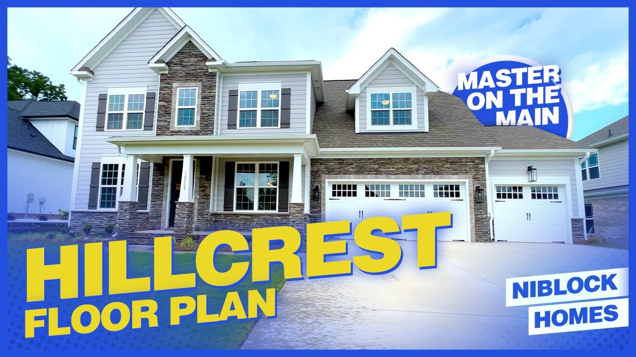Hillcrest Floor Plan by Niblock Homes | New Construction in Mint Hill