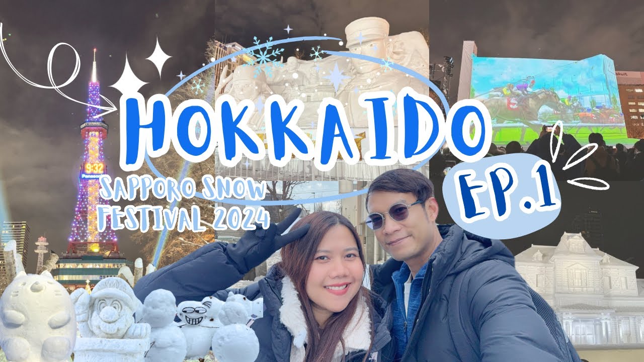เที่ยวญี่ปุ่น 🇯🇵 ตะลุยฮอกไกโด 2024 EP.1 ❄️พาเที่ยวงาน Sapporo Snow Festival | Travel Please