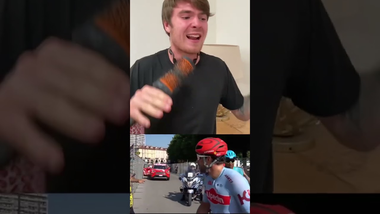 Cycling fight #sports #facts #shortsfeed #bike #fight #satisfying #challenge #race #omg #fighting