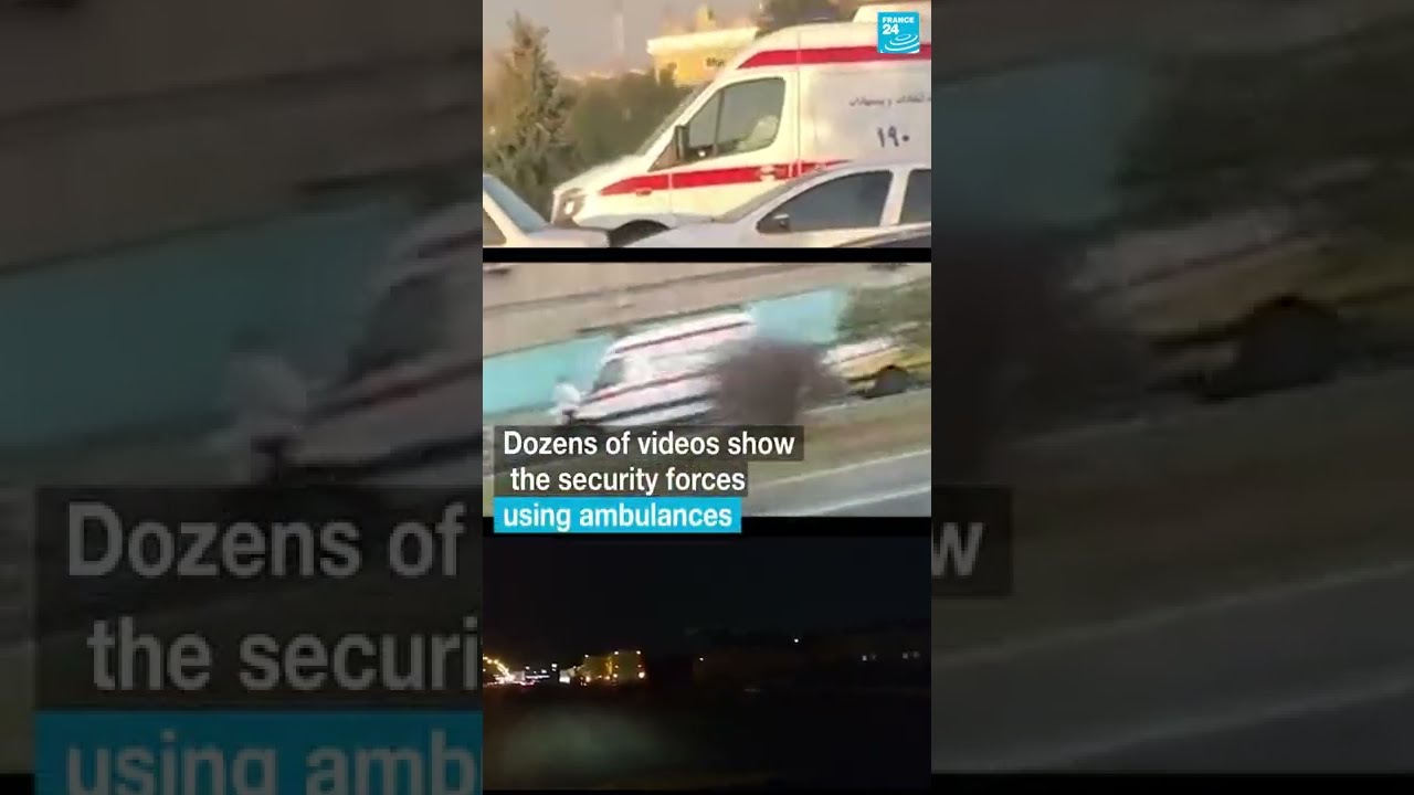 Iran protests: Security forces use ambulances to transport detainees | The Observers | FRANCE 24