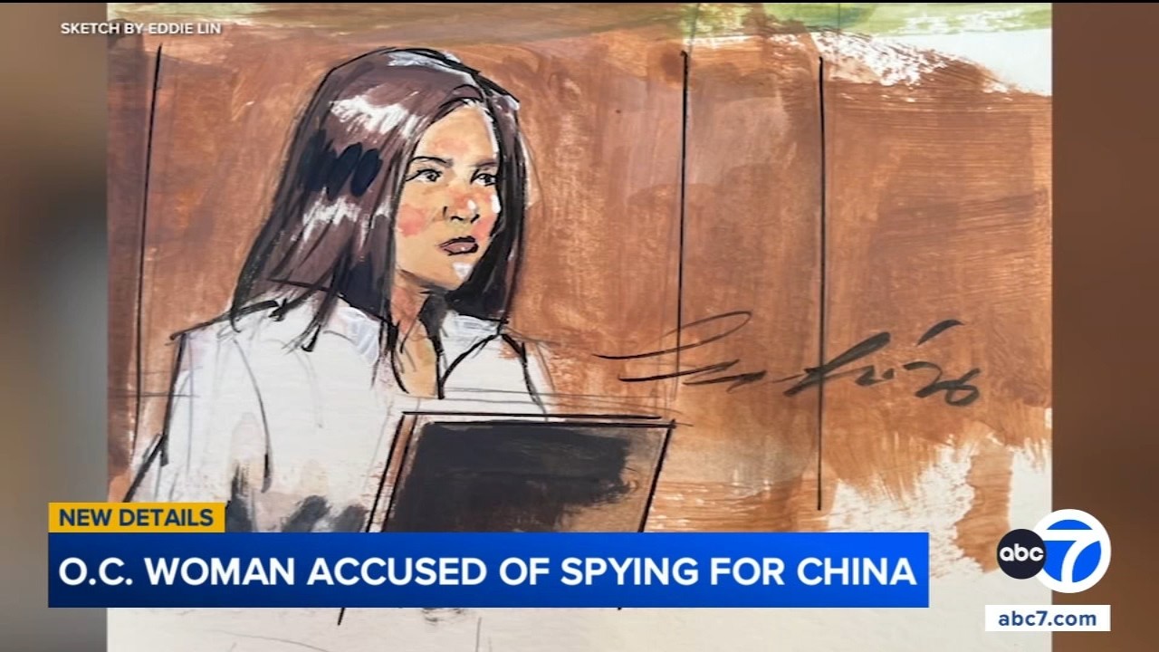 Orange County woman accused of spying for China appears in court
