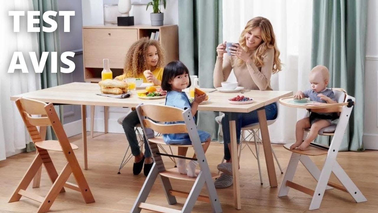 🥇 Kinderkraft Chaise Haute ENOCK - Test & Avis (2022)