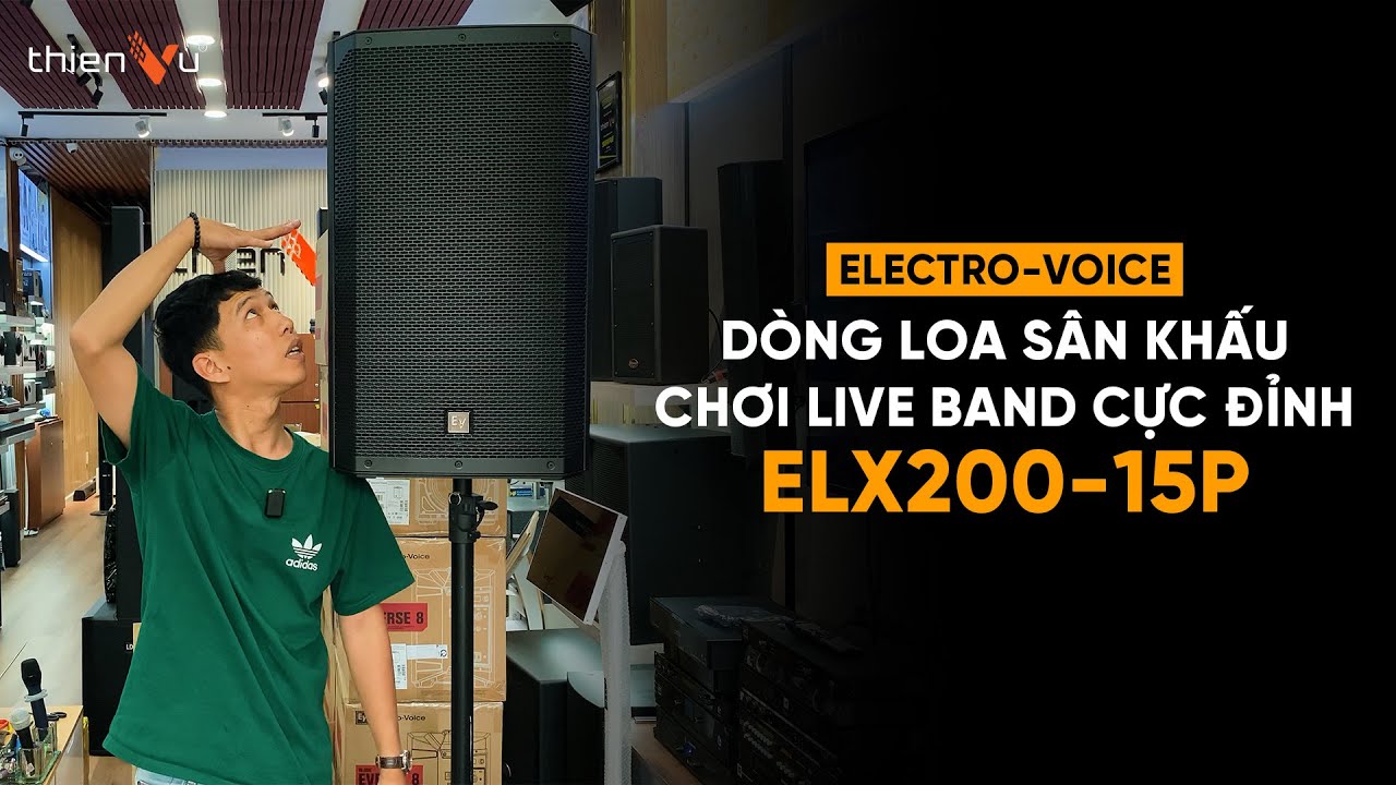 Đập Hộp & Review Chi Tiết Combo Loa Karaoke - Chơi Nhạc Live Band Cực Đỉnh: ELECTRO-VOICE ELX200 15P