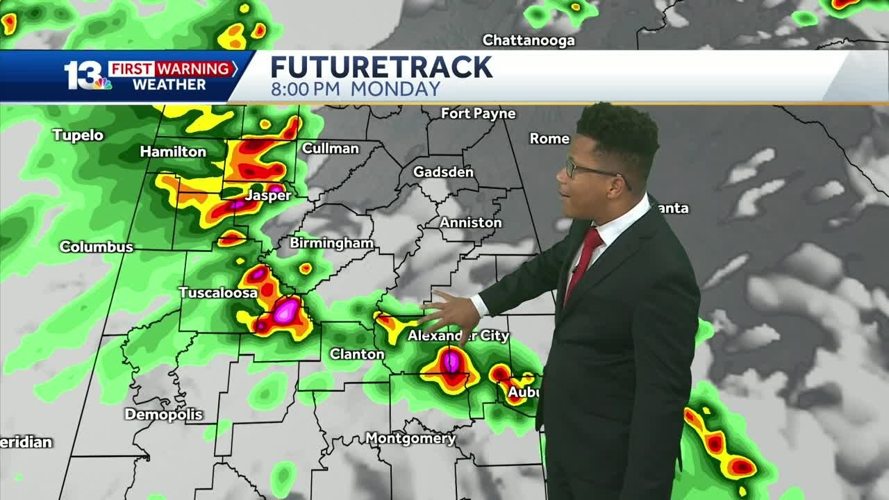 Alabama's Weather Forecast: Summer storms linger across the state this week, with highs near 90