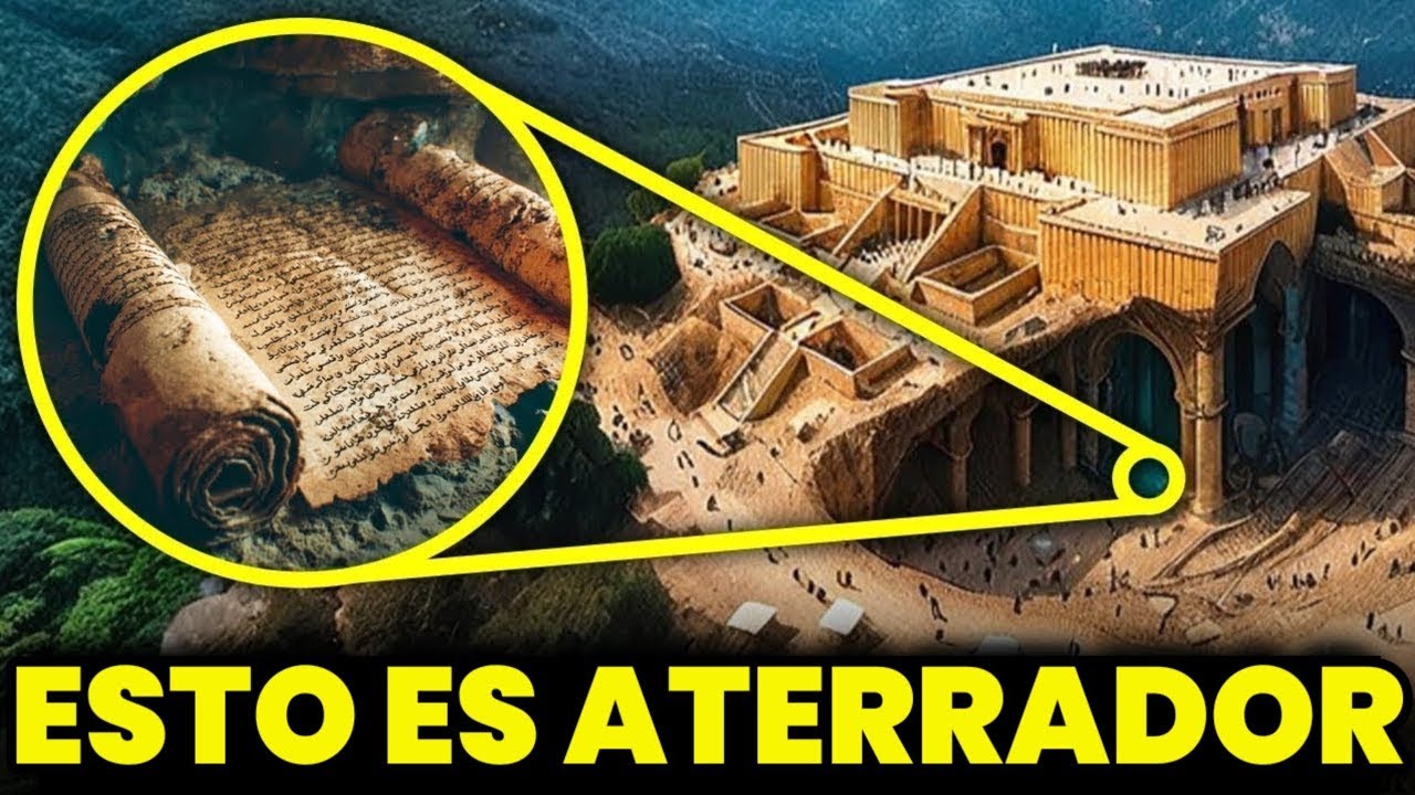 Un pergamino secreto hallado bajo el Monte del Templo: &iquest;Por qu&eacute; los arque&oacute;logos temen abrirlo?