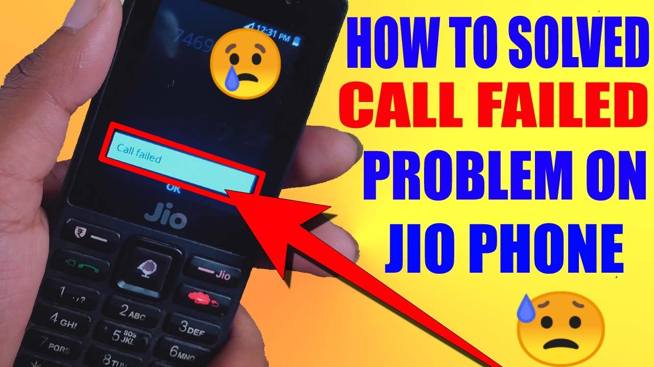 Jio phone call failed problem | How to solve jio phone call failed problem | call failed in jiophone