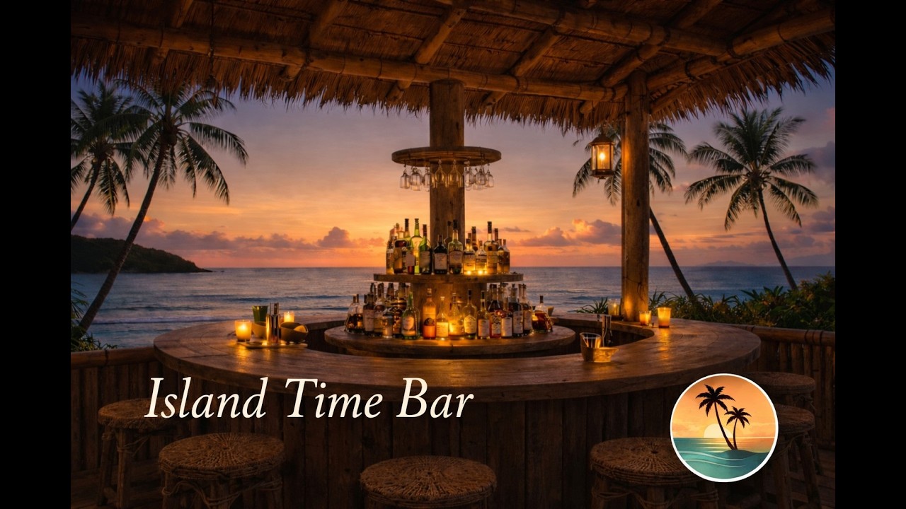 Island Time Bar 🍹 | Tropical Ambient Music • Caribbean Bar Soundscape | Tradewyndz