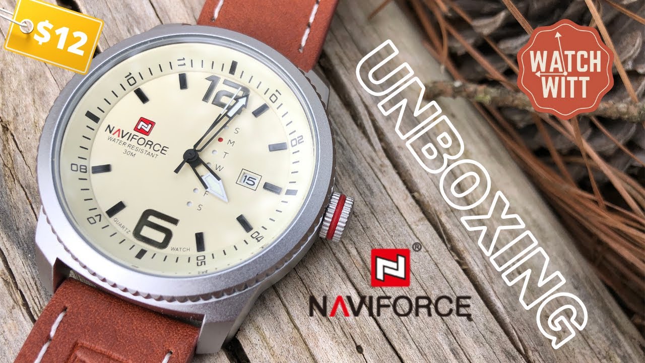 Распаковка NAVIFORCE NF9063M | Часы за $12 меня удивили!