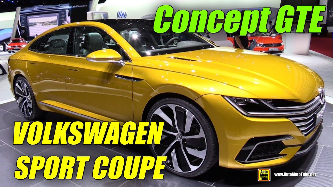 Volkswagen Sport Coupe Concept GTE - Exterior and Interior Walkaround - 2015 Geneva Motor Show