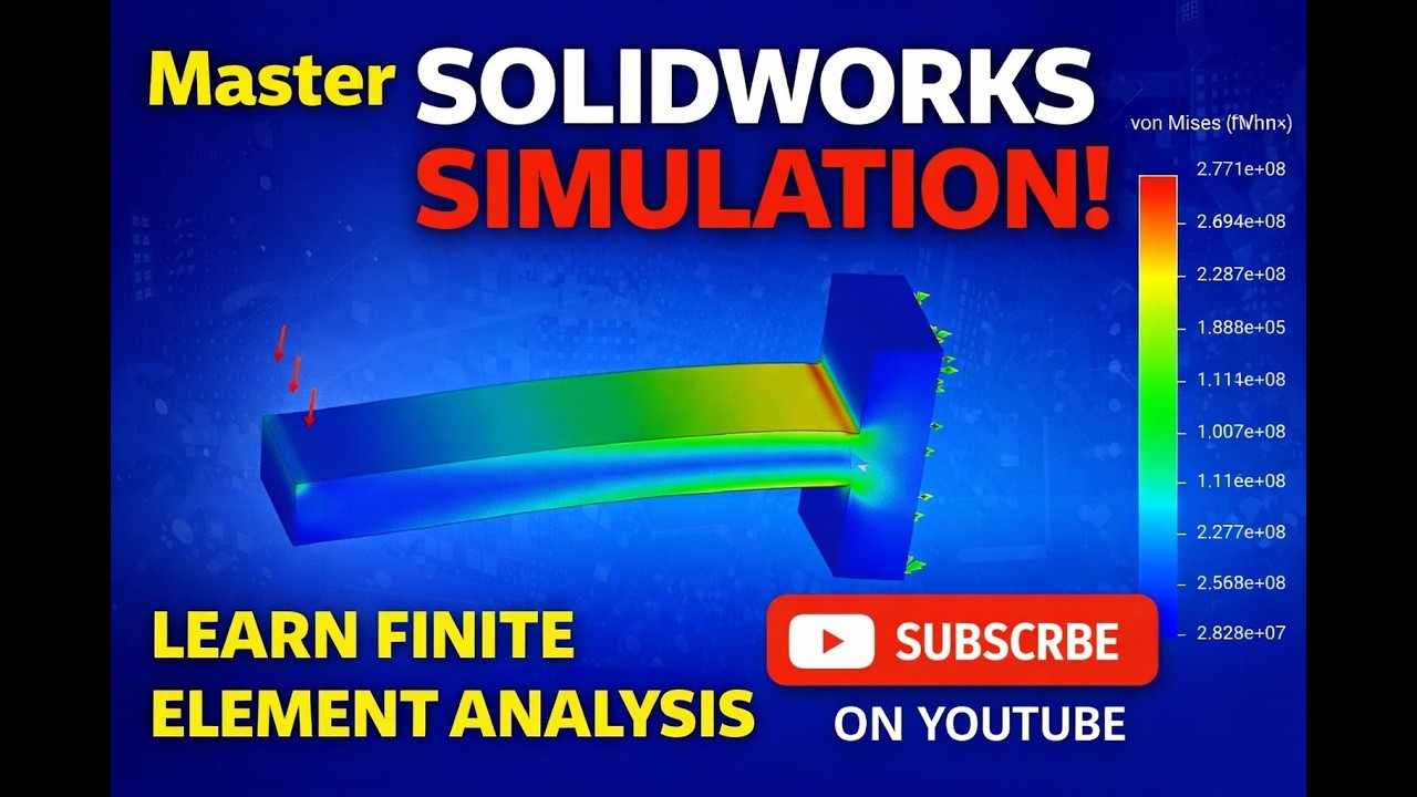 SolidWorks Simulation (Static Structural Analysis)