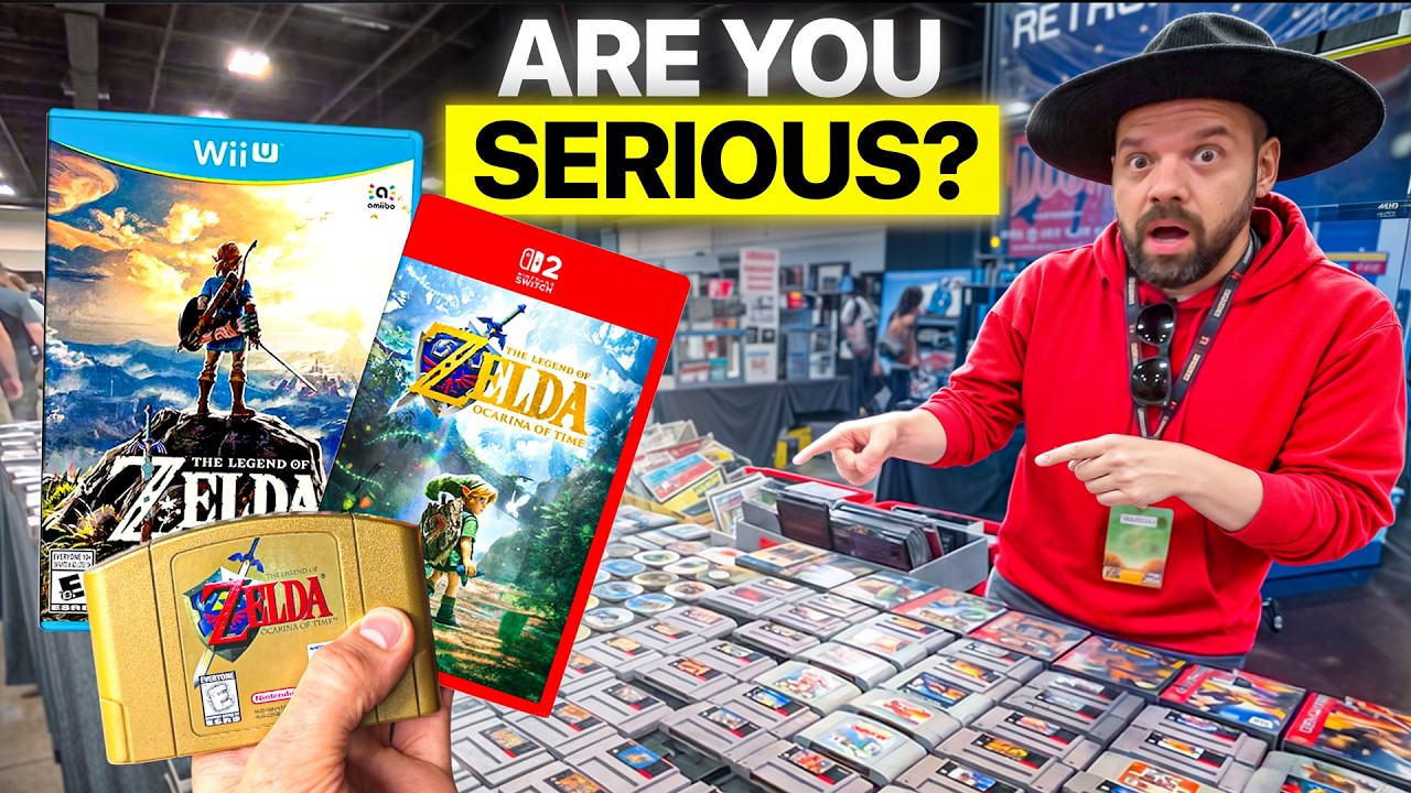 I Tried Buying Every Legend of Zelda Game in 24 Hours