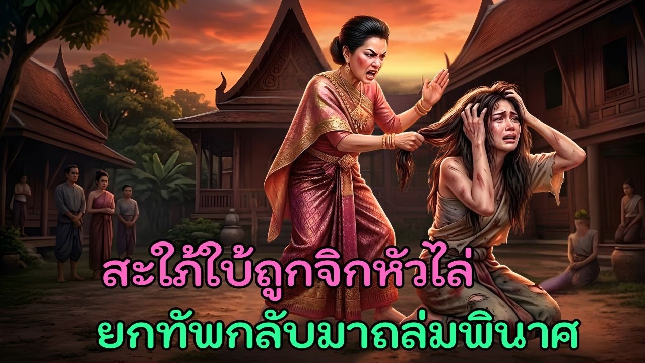 สะใภ้ใบ้ถูกจิกหัวตบใส่ร้ายว่าเล่นชู้ก่อนกลับมาพร้อมกองทัพถล่มตระกูลชั่วให้พินาศในพริบตา.
