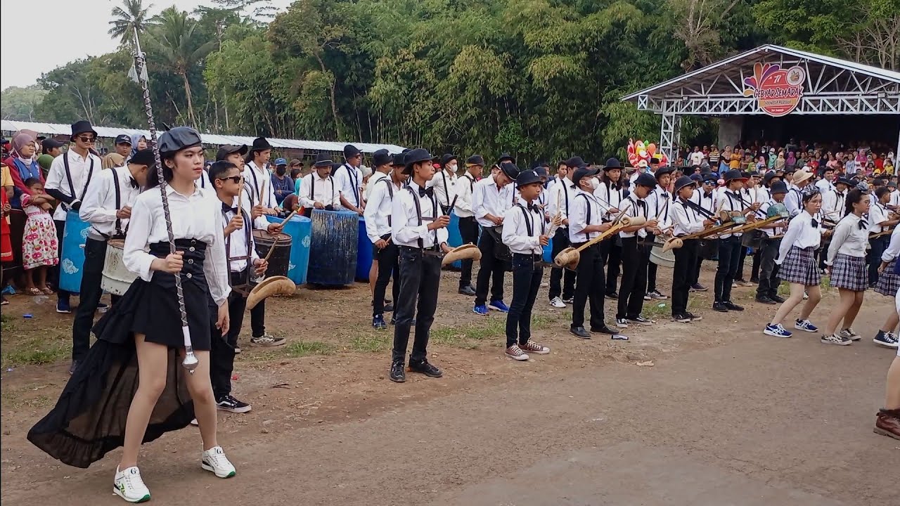 Karnaval Hut RI Ke 77 Titik 0 Km Sumberejo Pabelan || Drumblek Garda Mandiri Dusun Gading