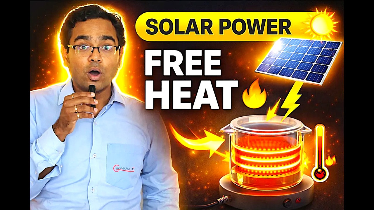 Project on: SOLAR PANEL EMBEDDED HEATING MANTLE 