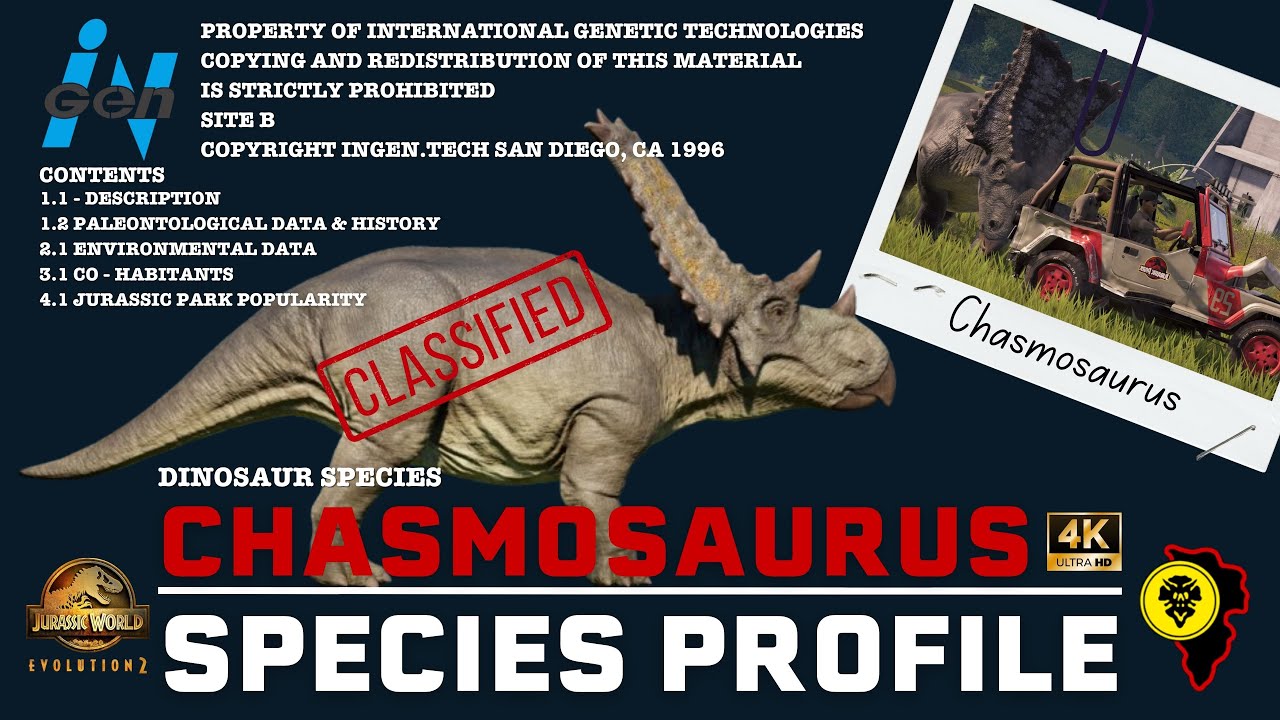 Chasmosaurus Species Profile Guide: Dino Facts & Enclosure Tips [4K]
