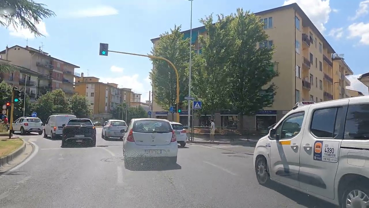 Scenic drive FLORENCE to PISA - 🇮🇹 Italy 🇮🇹