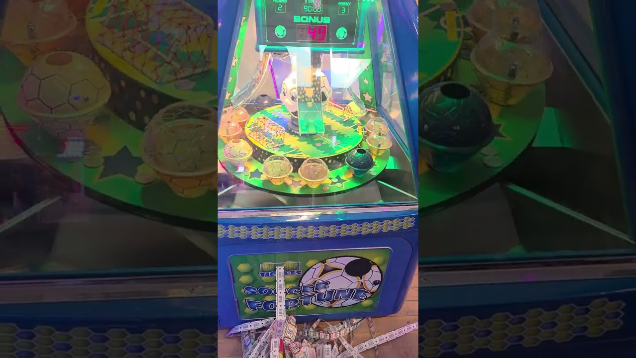 Got the jackpot  multiple times at the arcade   