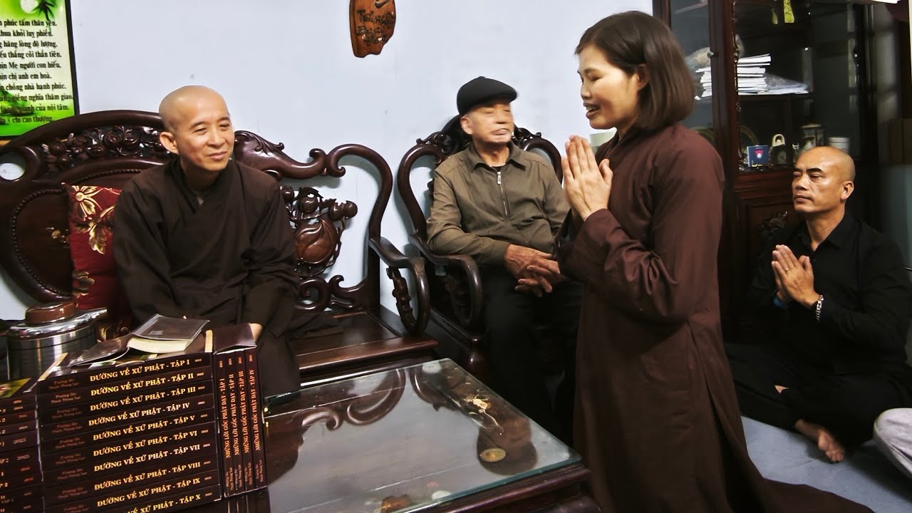 Gia đình TS Liễu Định Cung Kính Thỉnh Mời Đức Thầy Thích Mật Hạnh