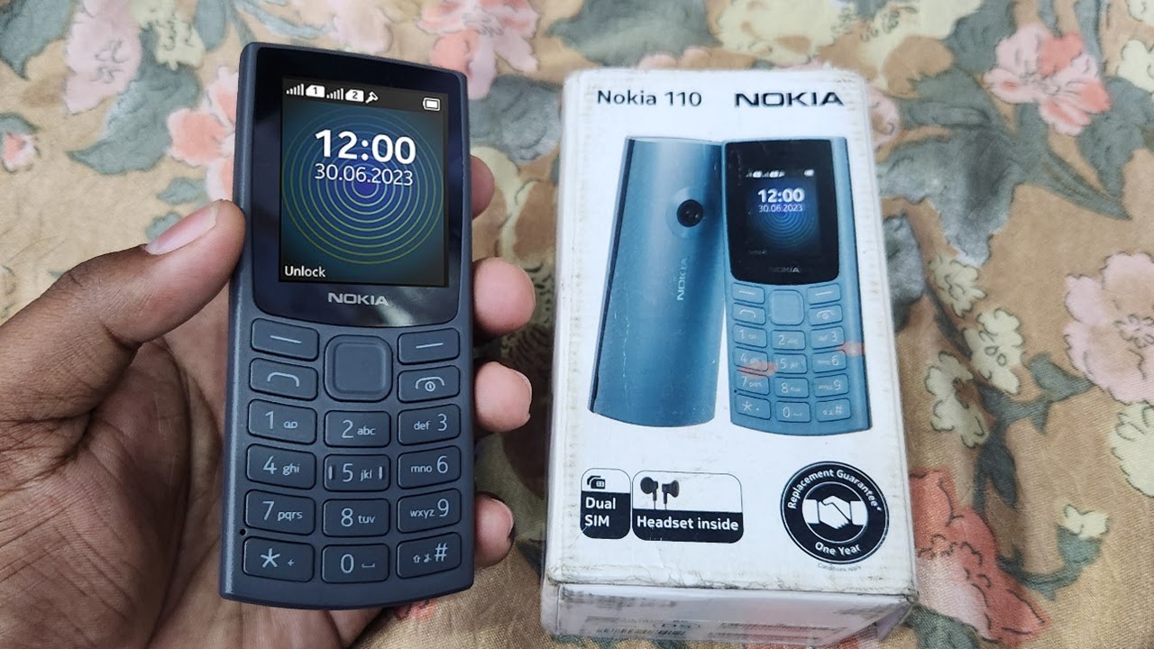 Unboxing The Legendary Phone Nokia 110 2023 Version