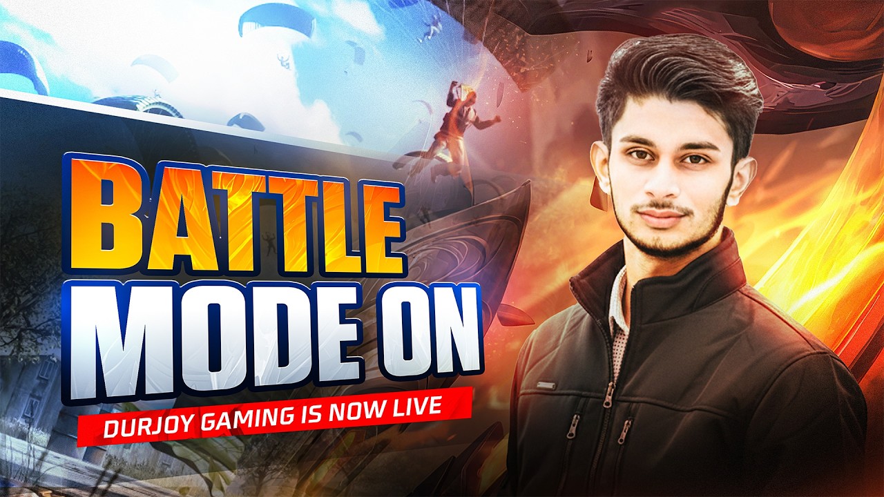 [🔴LIVE] DURJOY GAMING BR RANK GAMEPLAY II GARENA FREE FIRE ‪‪🔥‪ @FreeFireBangladeshOfficialYT