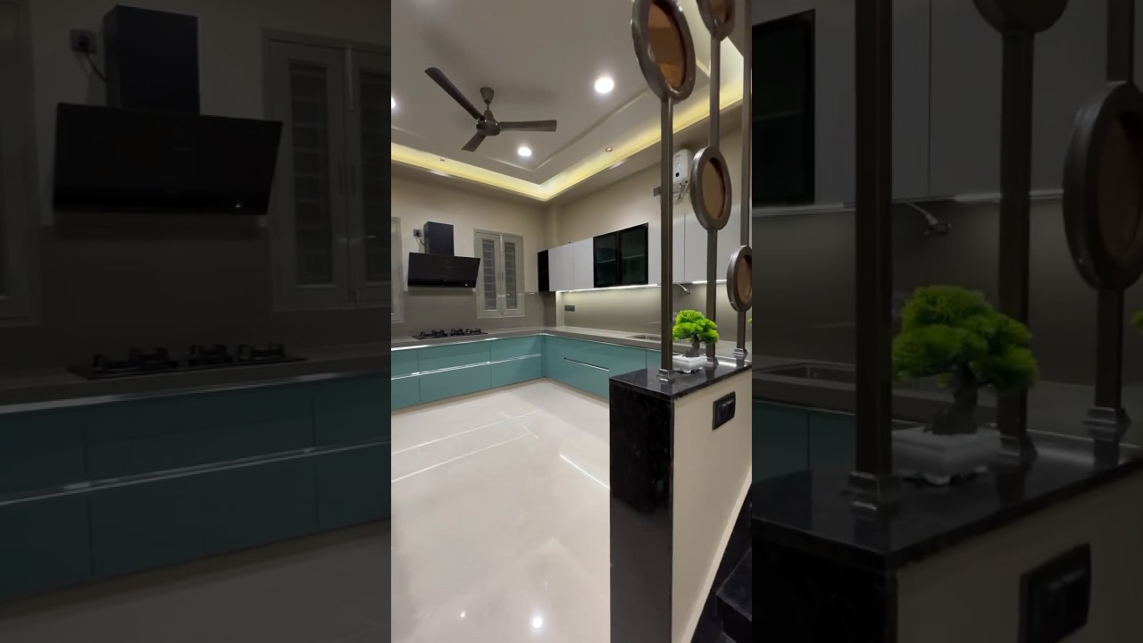 Modular kitchen fully luxury #indianinteriors #homedesign #india #realestate #indiainteriors #home