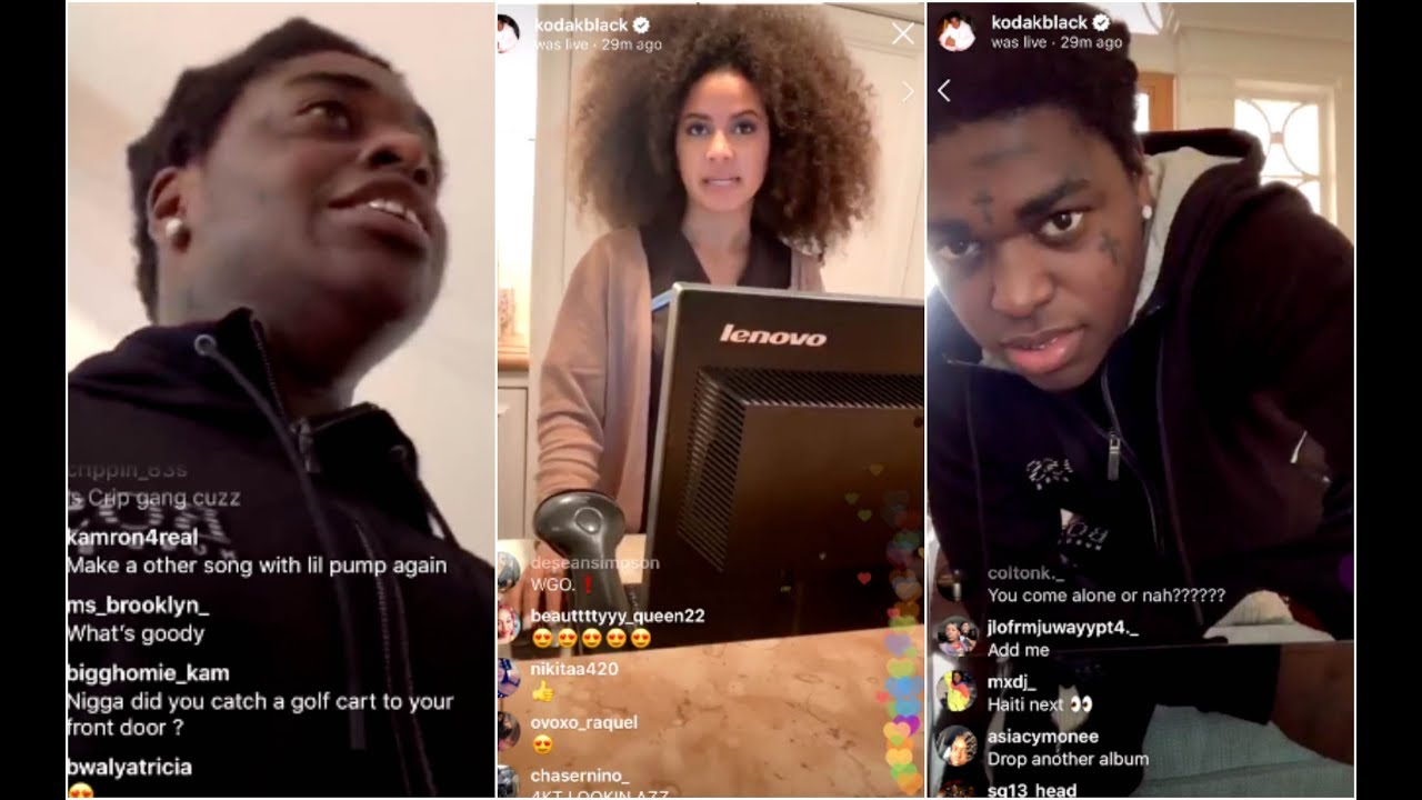 Kodak Black Flirts With Cute Girl At Massage Spa