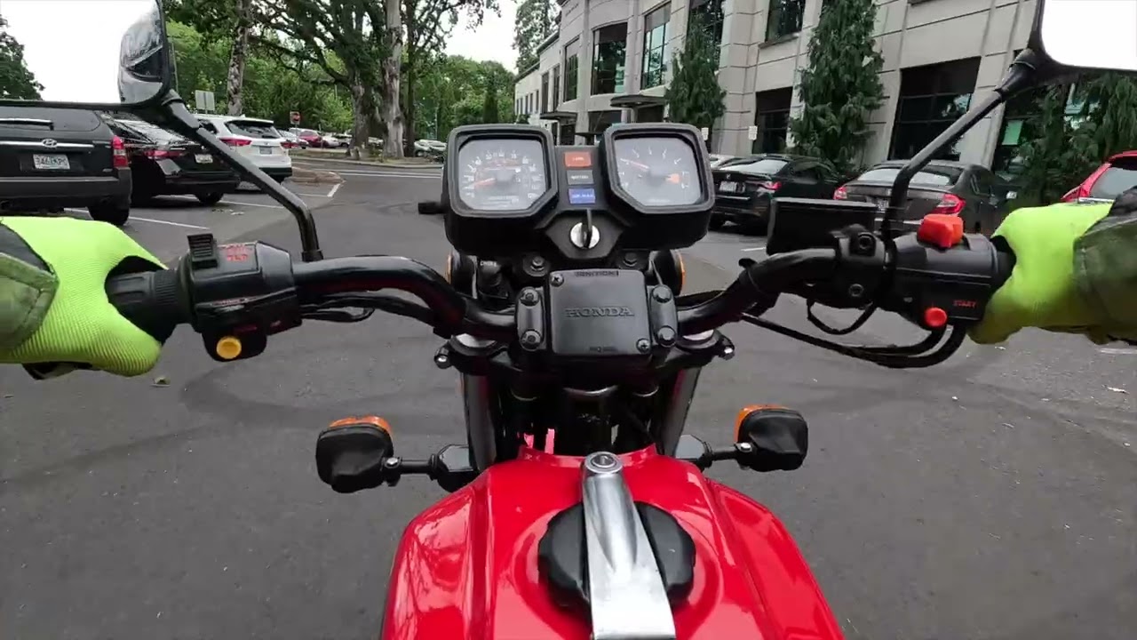 1983 Honda FT500 Ascot Demo Ride