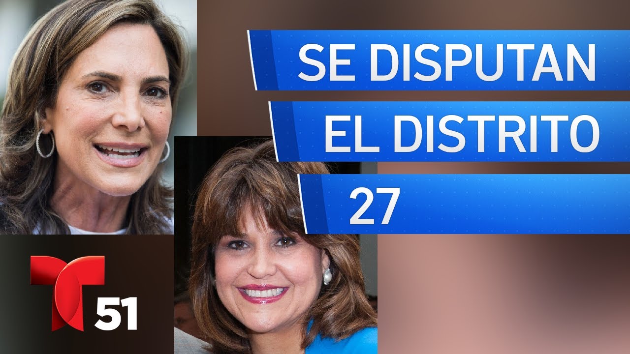 Se enfrentan María Elvira Salazar y Annette Taddeo por el Distrito 27