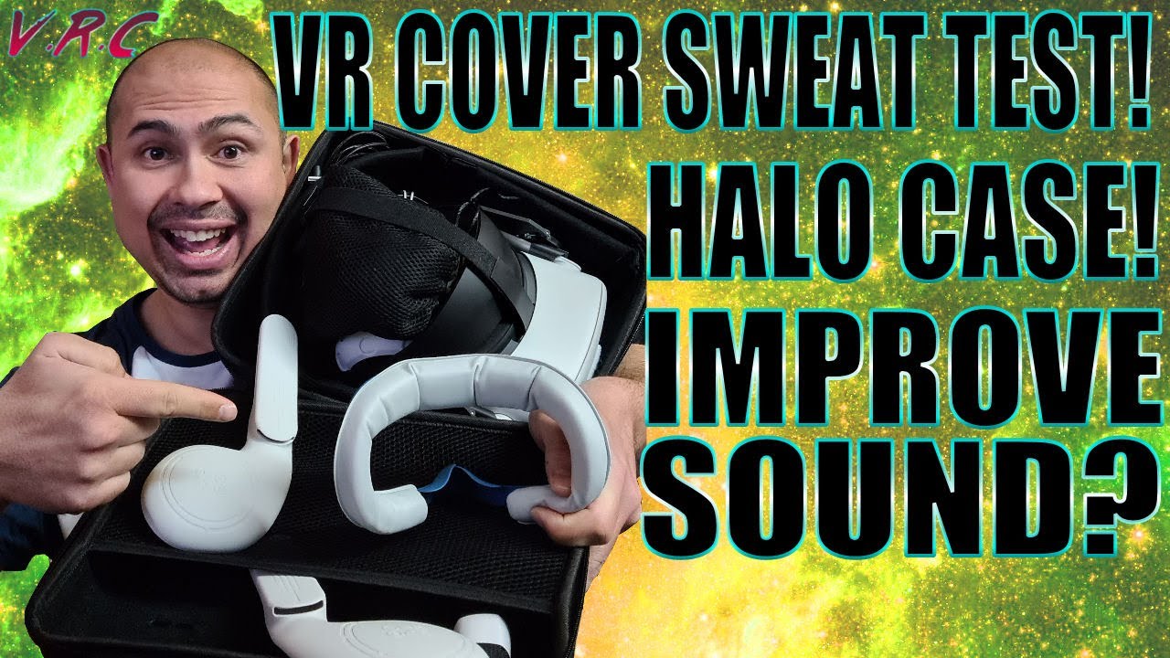 VR Cover Quest 2 Interface TESTED! A CHEAP Case for Halo Strap! Improve Sound!
