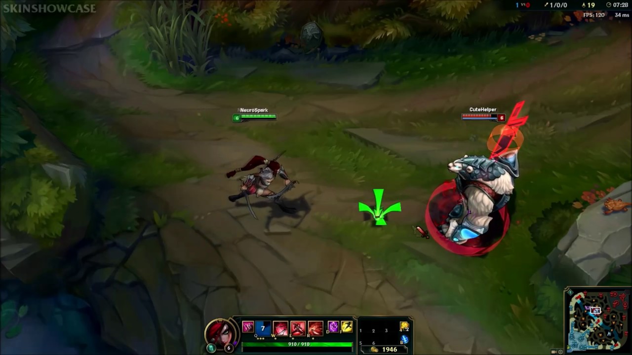 TOP 5 Katarina Custom Skins