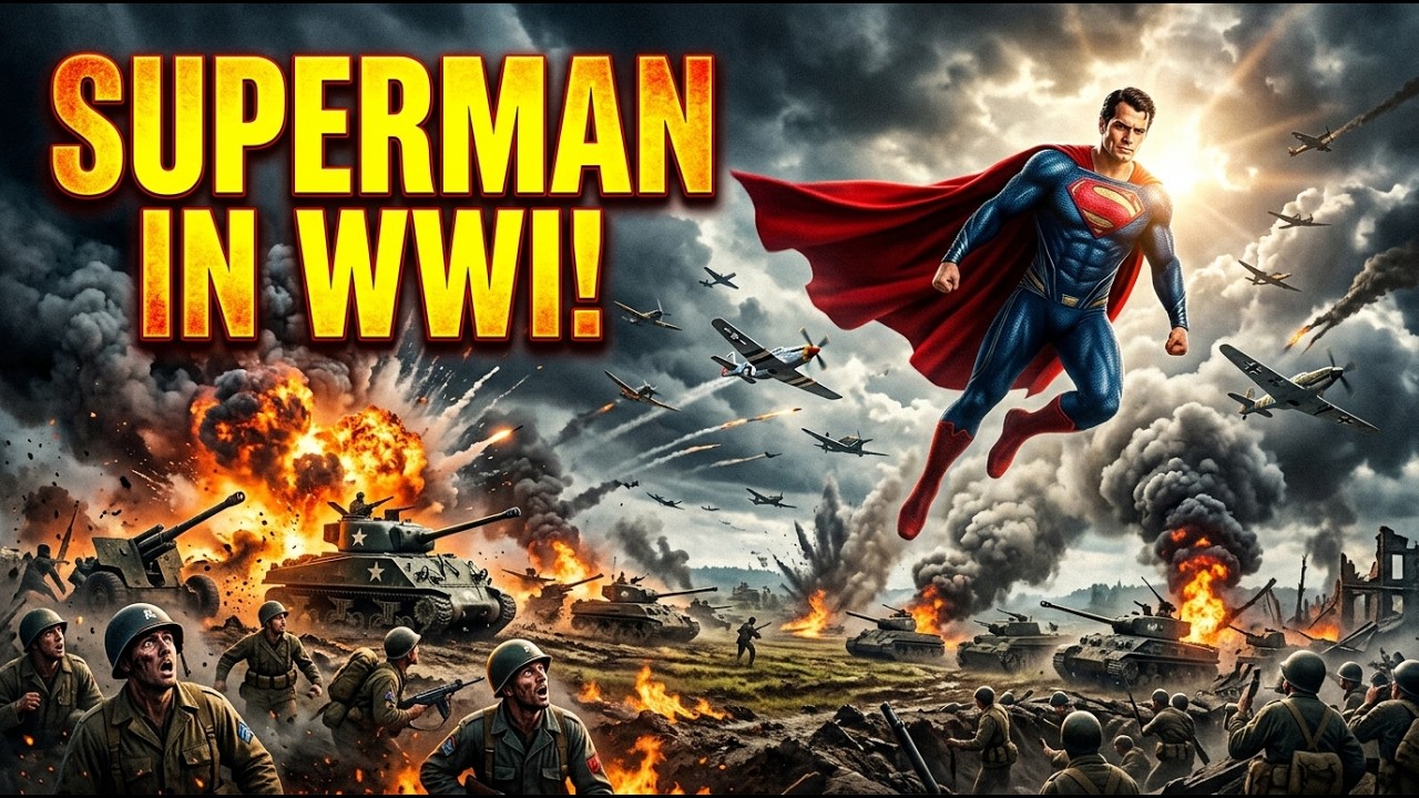 What If Superman Landed in World War II?