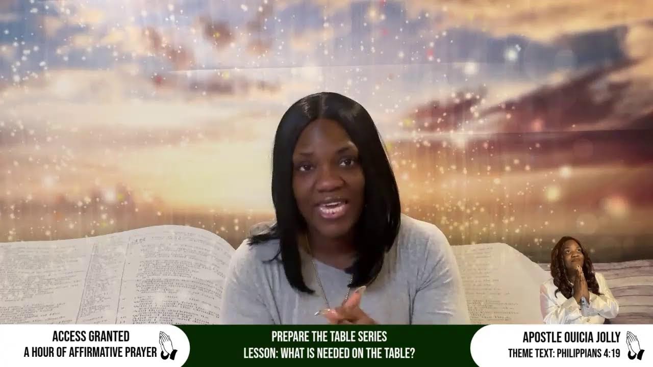 Access Granted Series with Apostle Ouicia Jolly