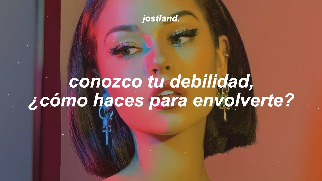 conozco tu debilidad, c&oacute;mo haces para envolverte [Letra/Lyrics]