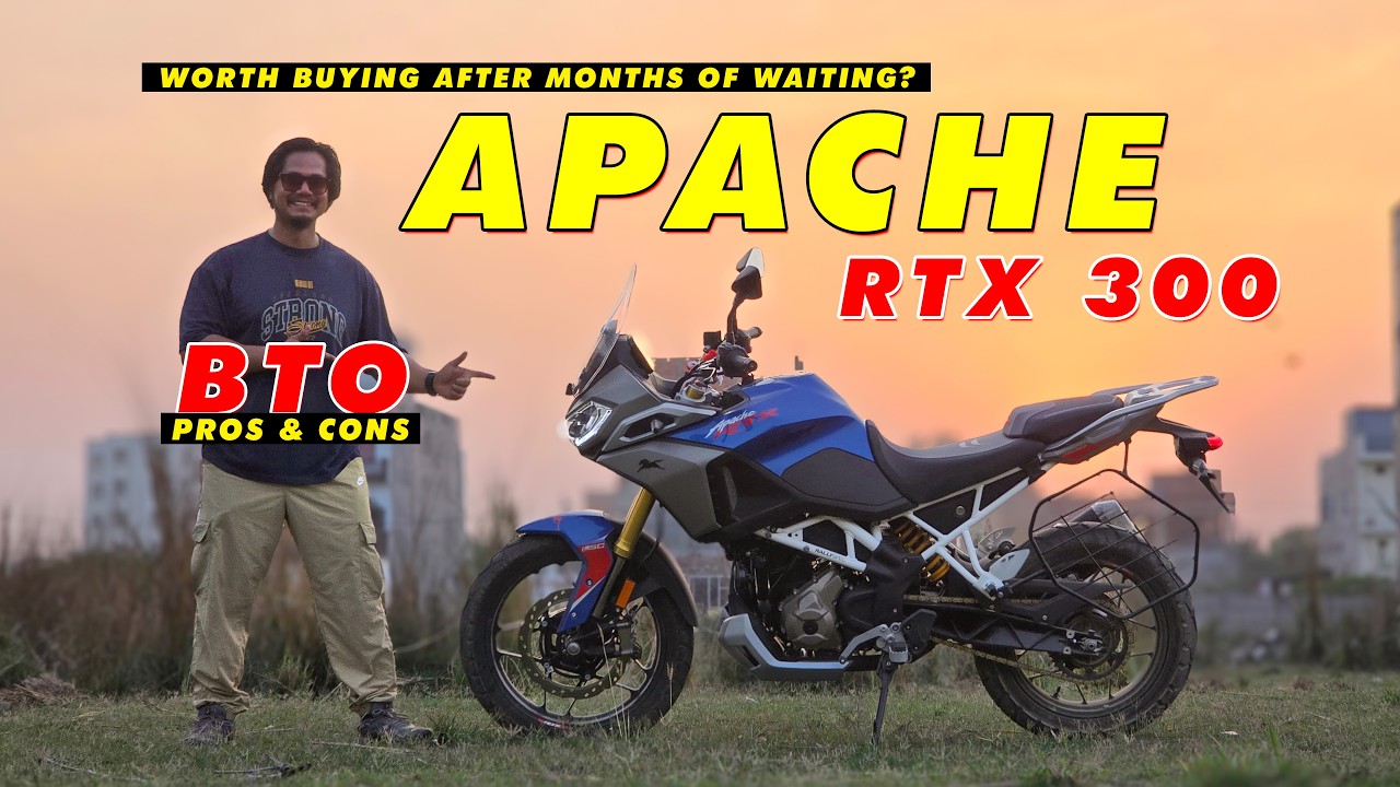TVS Apache RTX 300 BTO &ndash; Worth Buying After Months of Waiting? Full Pros & Cons