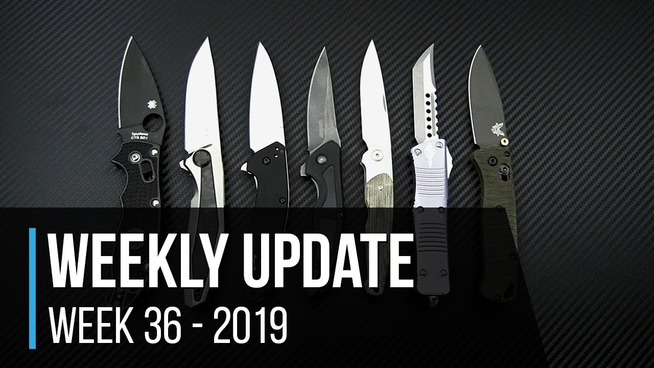 Weekly Update 36 - 2019: Tyler's EDC Recommendation Guide