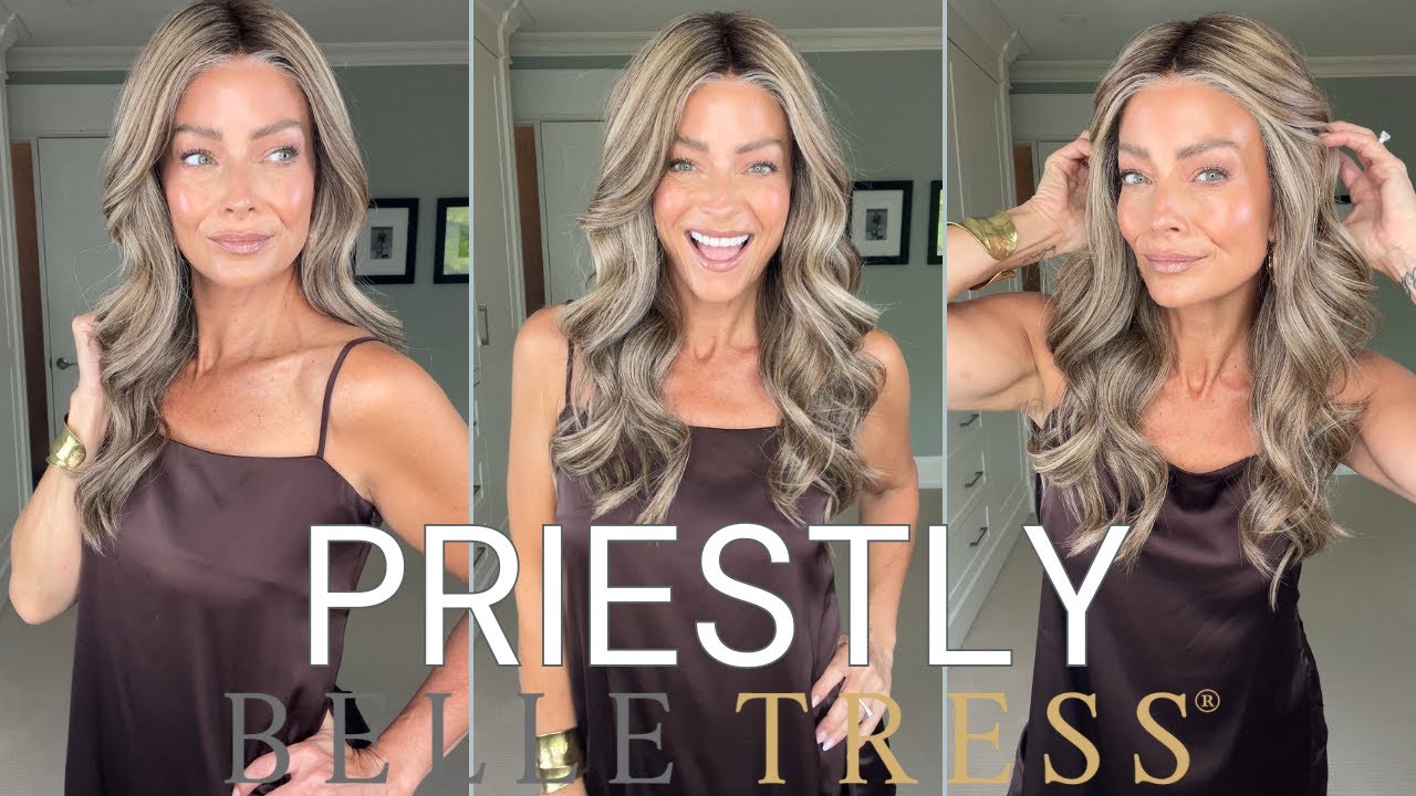 PRIESTLY by Belle Tress in Brown Sugar Cookie-R | WigsByPattisPearls.com Wig Review