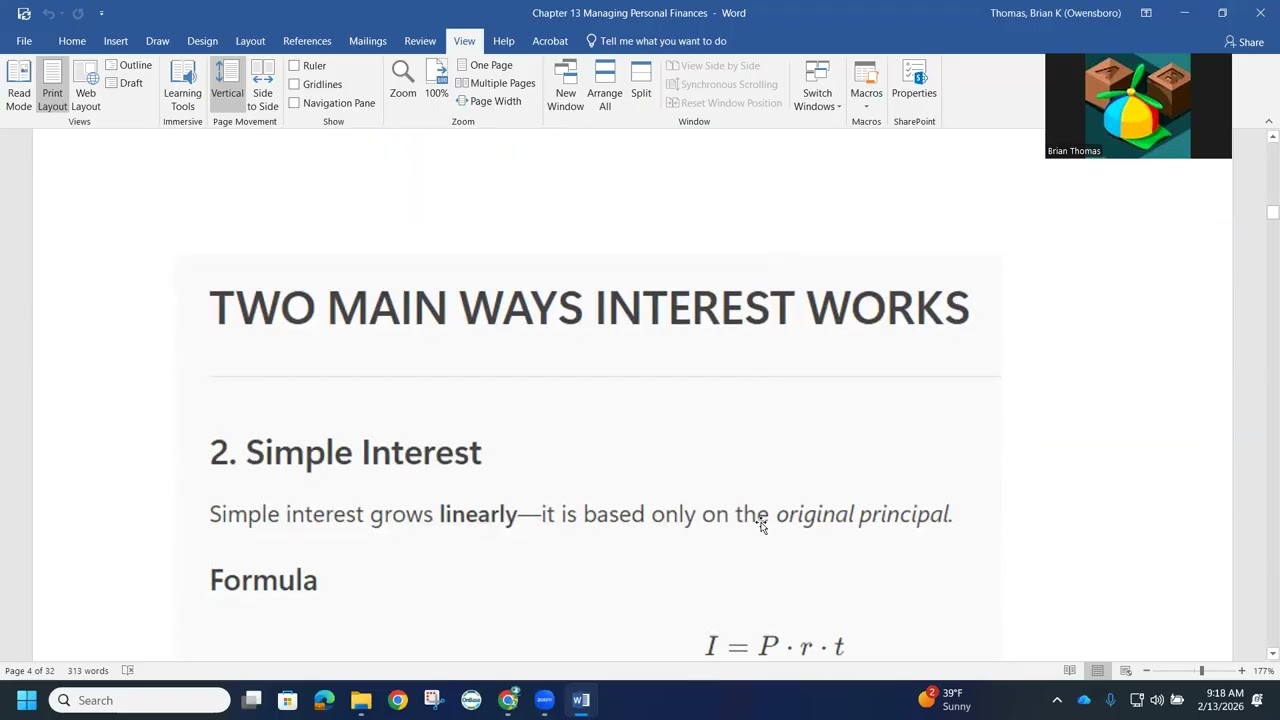 13.1 The Concept of Interest in Banking