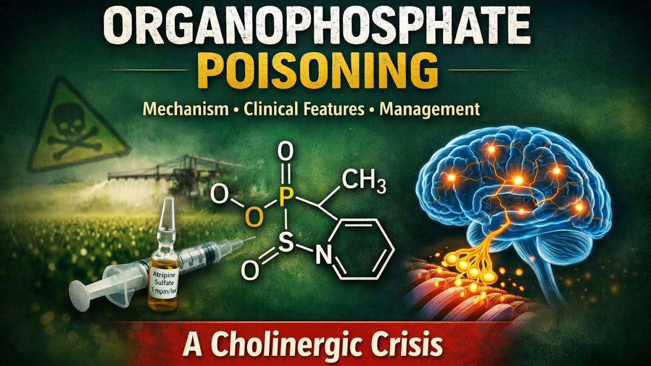 Organophosphate poisoning 